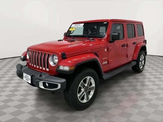 2021 Jeep Wrangler Unlimited Sahara for sale in Alexandria, MN