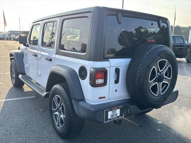 2020 Jeep Wrangler Unlimited Sport S 4X4 2020 Jeep Wrangler Unlimited Sport S 4X4