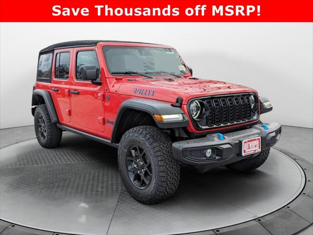 2024 Jeep Wrangler 4xe WRANGLER 4-DOOR WILLYS 4xe