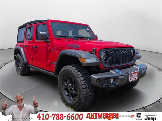 2024 Jeep Wrangler 4xe WRANGLER 4-DOOR WILLYS 4xe