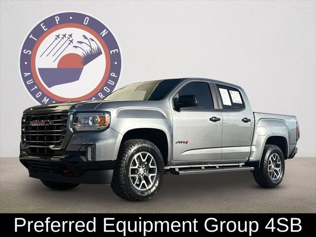 2021 GMC Canyon 4WD Crew Cab Short Box AT4 - Leather