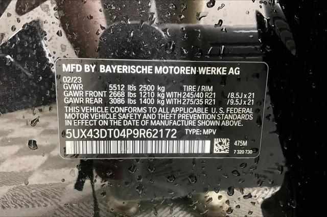 2023 BMW X4 M40i