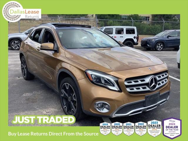 2018 Mercedes-Benz GLA-CLASS GLA 250 4MATIC for sale in Dallas, TX