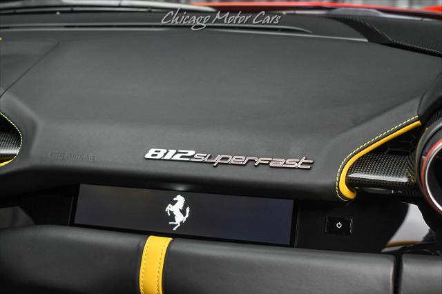 2021 Ferrari 812 Superfast Coupe ONLY 3k Miles! TONS of Carbon Fiber! Passenger Display! IPE Exhaust!