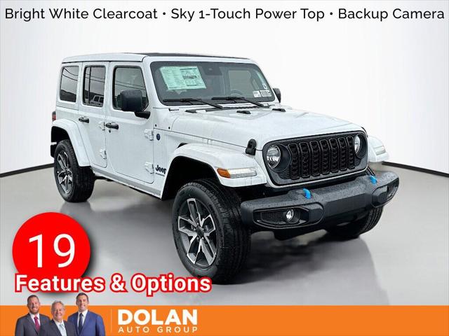 2024 Jeep Wrangler 4xe WRANGLER 4-DOOR SPORT S 4xe