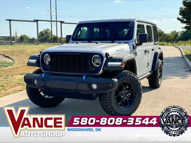 2024 Jeep Wrangler 4xe WRANGLER 4-DOOR WILLYS 4xe