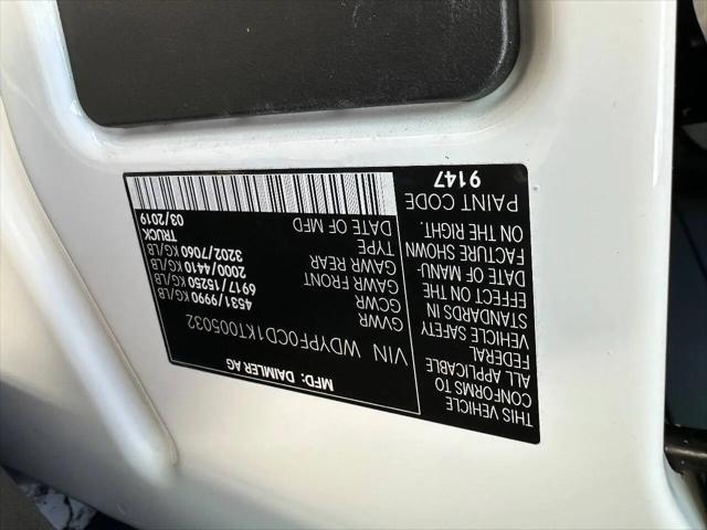 2019 Freightliner Sprinter Standard Roof V6
