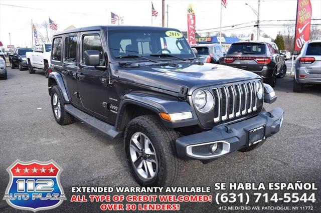 2019 Jeep Wrangler Unlimited Sahara 4x4 for sale in Patchogue, NY