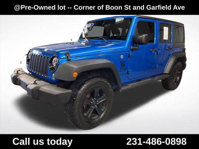 2016 Jeep Wrangler Unlimited Sport for sale in Traverse City, MI