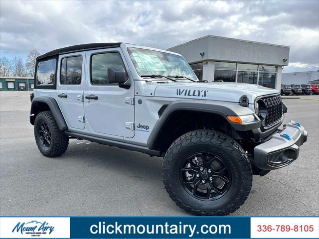 2024 Jeep Wrangler 4xe WRANGLER 4-DOOR WILLYS 4xe