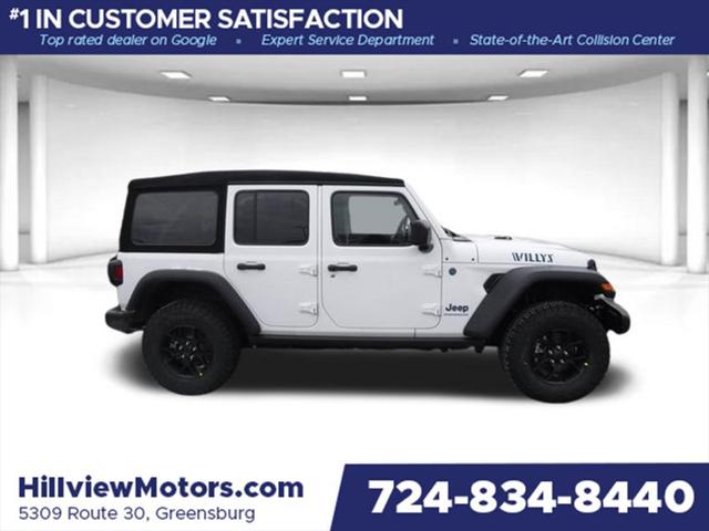 2024 Jeep Wrangler 4xe WRANGLER 4-DOOR WILLYS 4xe