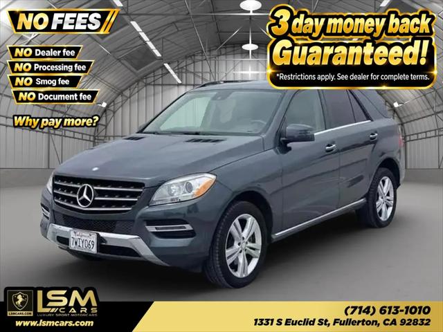 2014 Mercedes-Benz ML 350 ML 350 for sale in Fullerton, CA
