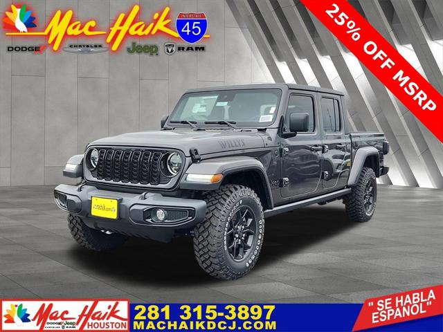 2024 Jeep Gladiator GLADIATOR WILLYS 4X4