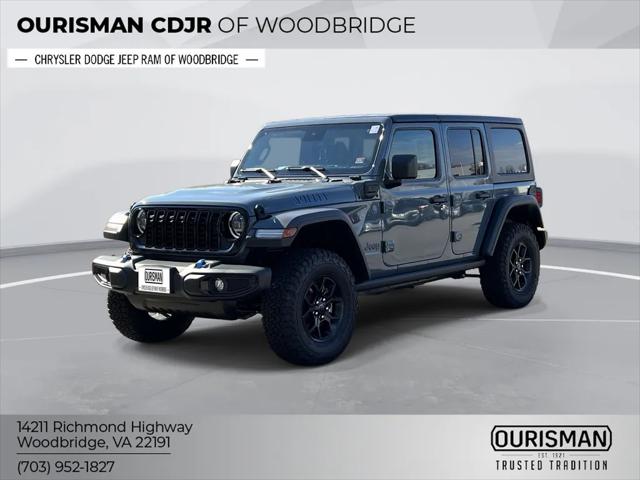 2024 Jeep Wrangler 4xe WRANGLER 4-DOOR WILLYS 4xe