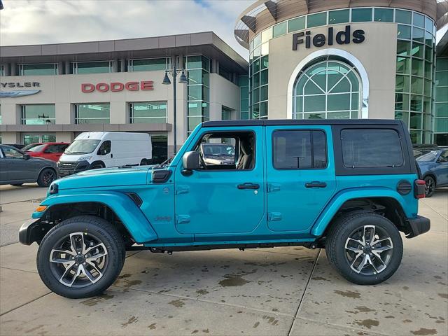 2024 Jeep Wrangler 4xe WRANGLER 4-DOOR SPORT S 4xe