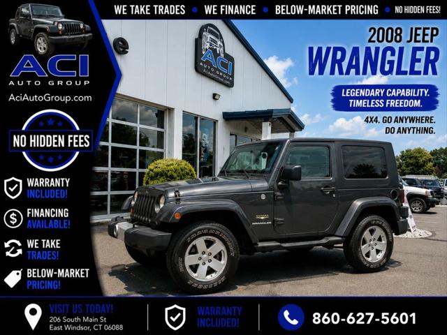2008 Jeep Wrangler Sahara for sale in East Windsor, CT
