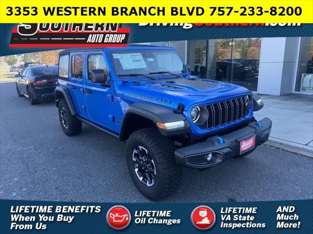 2024 Jeep Wrangler 4xe WRANGLER 4-DOOR RUBICON 4xe