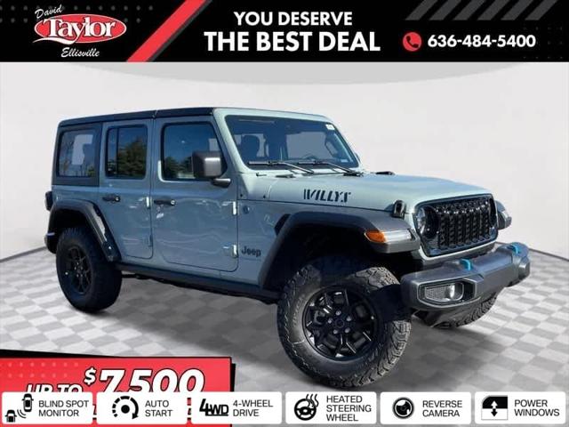 2024 Jeep Wrangler 4xe WRANGLER 4-DOOR WILLYS 4xe