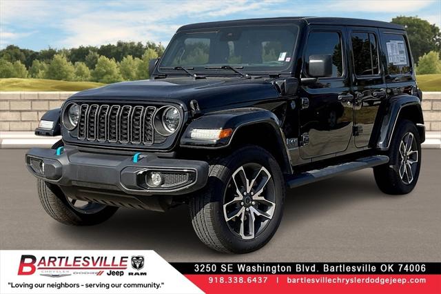 2024 Jeep Wrangler 4xe WRANGLER 4-DOOR SPORT S 4xe