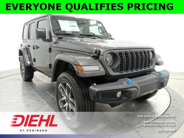 2024 Jeep Wrangler 4xe WRANGLER 4-DOOR SPORT S 4xe