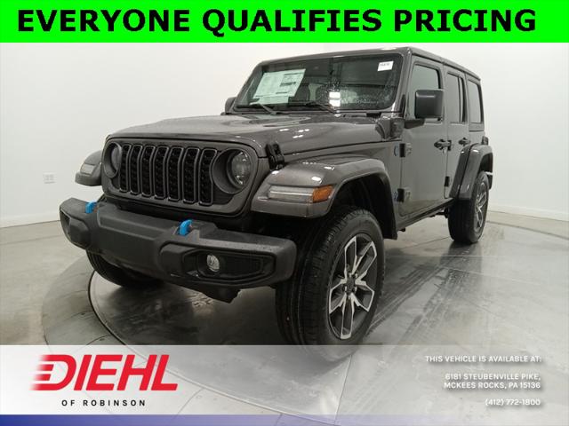 2024 Jeep Wrangler 4xe WRANGLER 4-DOOR SPORT S 4xe