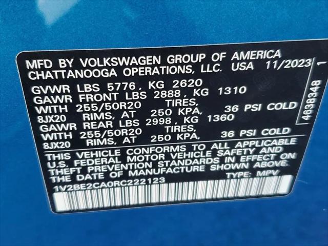 2024 Volkswagen Atlas Cross Sport 2.0T SEL