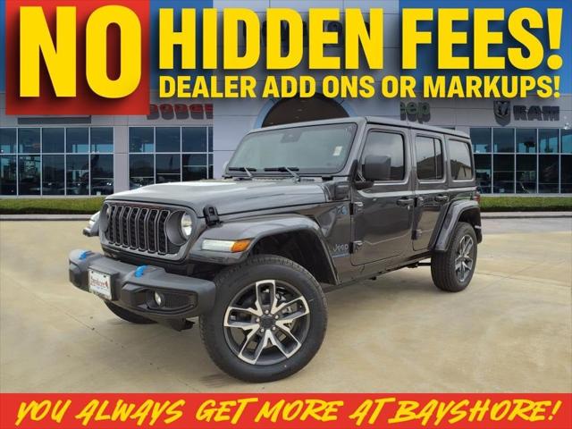 2024 Jeep Wrangler 4xe WRANGLER 4-DOOR SPORT S 4xe