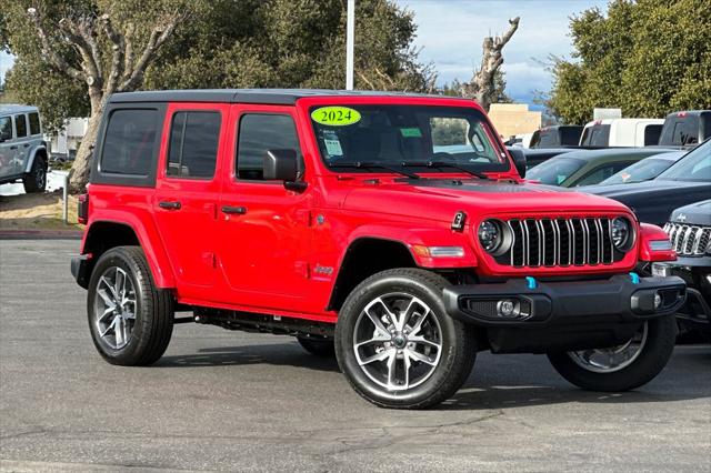 2024 Jeep Wrangler 4xe WRANGLER 4-DOOR SPORT S 4xe