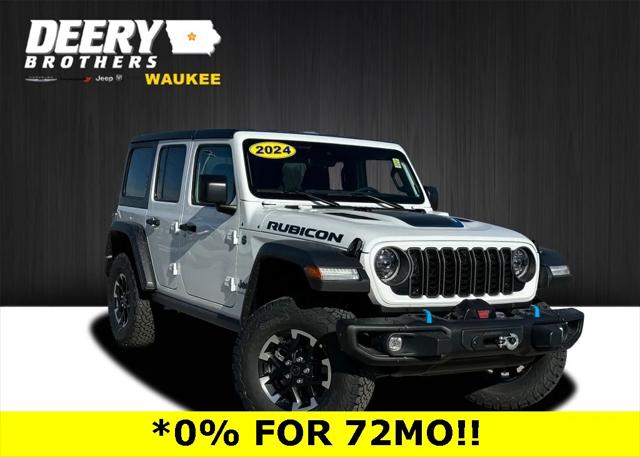 2024 Jeep Wrangler 4xe WRANGLER 4-DOOR RUBICON 4xe