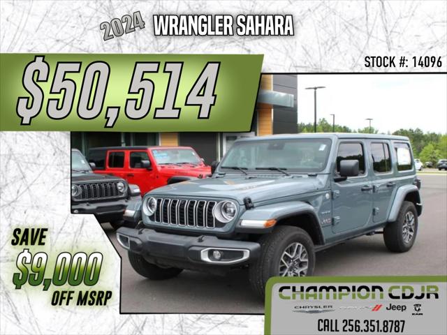 2024 Jeep Wrangler WRANGLER 4-DOOR SAHARA