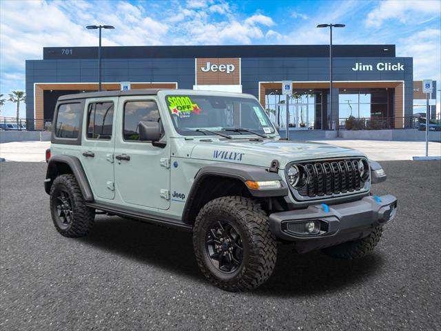 2024 Jeep Wrangler 4xe WRANGLER 4-DOOR WILLYS 4xe