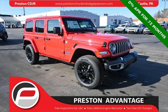 2024 Jeep Wrangler 4xe WRANGLER 4-DOOR SAHARA 4xe