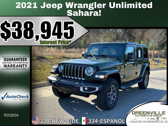 2021 Jeep Wrangler Unlimited Sahara 4x4