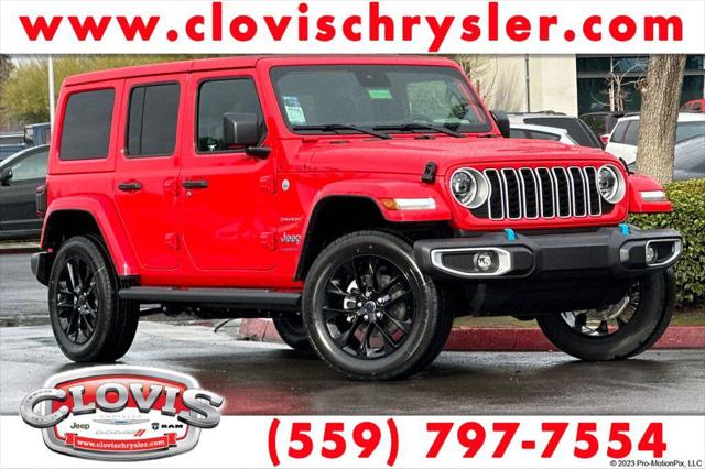 2024 Jeep Wrangler 4xe Wrangler 4-door Sahara 4xe for sale in Clovis, CA