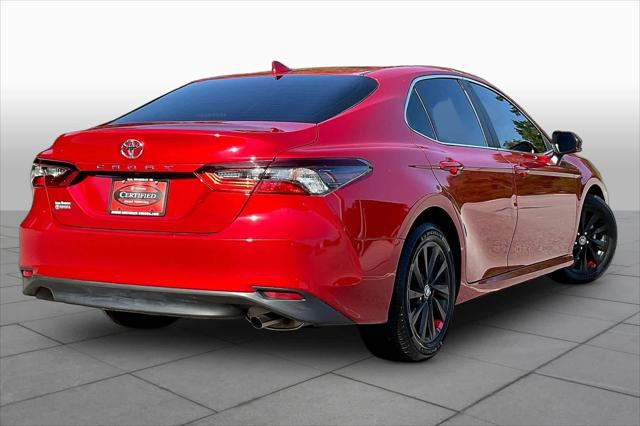Certified Used 2023 Supersonic Red Toyota LE image 44