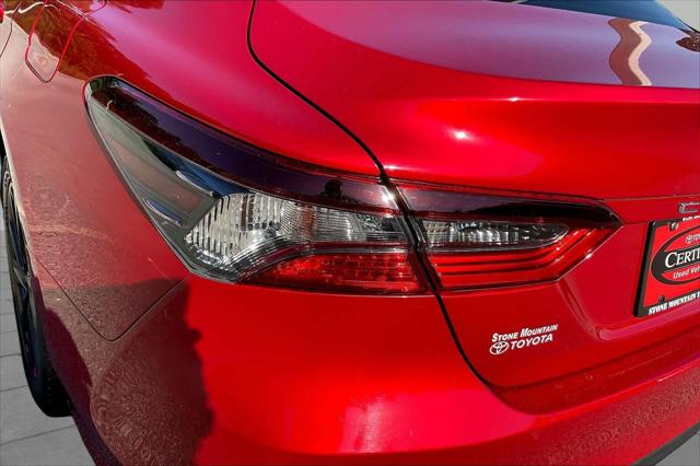 Certified Used 2023 Supersonic Red Toyota LE image 59