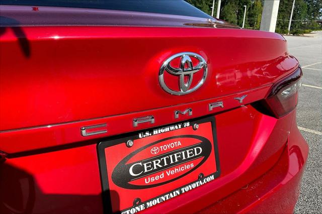 Certified Used 2023 Supersonic Red Toyota LE image 61