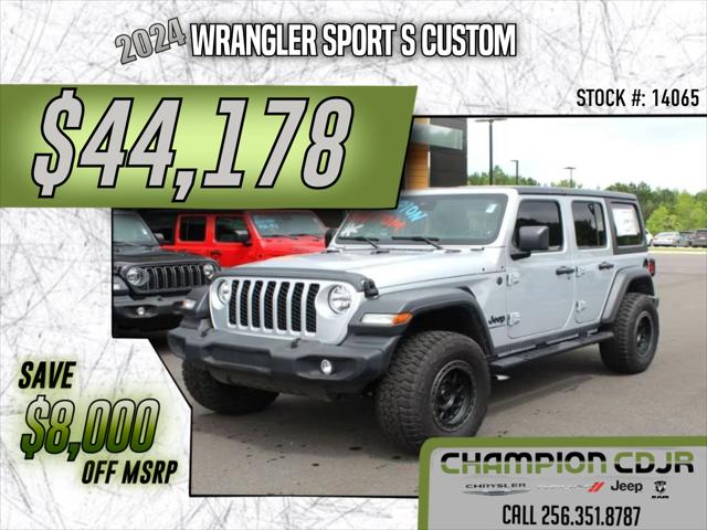 2024 Jeep Wrangler WRANGLER 4-DOOR SPORT S