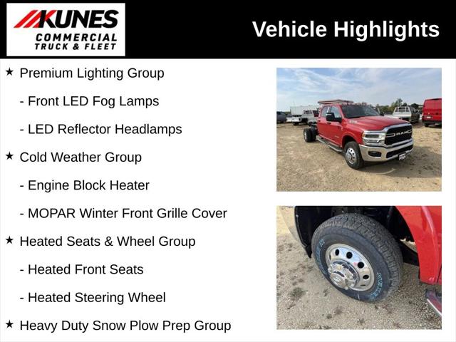 2024 RAM Ram 3500 Chassis Cab RAM 3500 SLT CREW CAB CHASSIS 4X4 60 CA