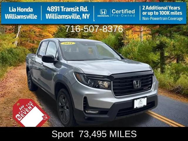 2021 Honda Ridgeline AWD Sport for sale in Williamsville, NY