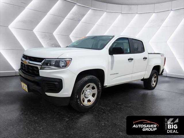 2021 Chevrolet Colorado 4WD Crew Cab Short Box WT for sale in Littleton, NH