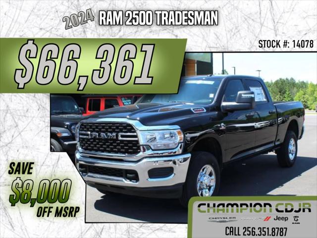 2024 RAM Ram 2500 RAM 2500 TRADESMAN CREW CAB 4X4 64 BOX