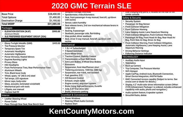 2020 GMC Terrain FWD SLE for sale in Dover, DE