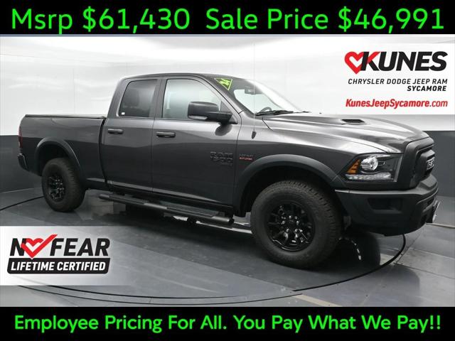 2024 RAM Ram 1500 Classic RAM 1500 CLASSIC WARLOCK QUAD CAB 4X4 64 BOX