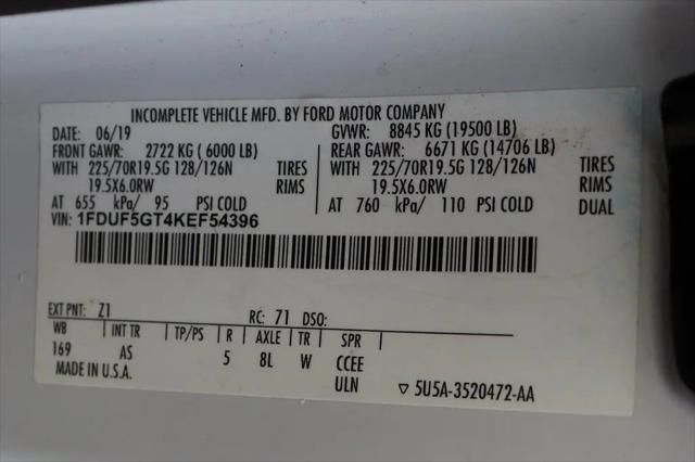 2019 Ford F-550 XL