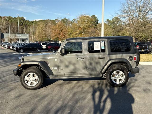 2020 Jeep Wrangler Unlimited Sport S 4X4 2020 Jeep Wrangler Unlimited Sport S 4X4