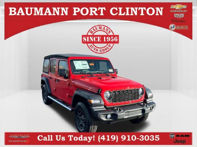 2024 Jeep Wrangler WRANGLER 4-DOOR SPORT