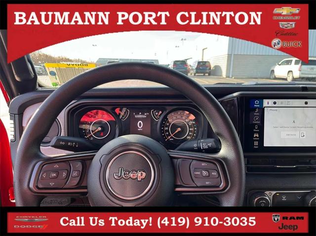 2024 Jeep Wrangler WRANGLER 4-DOOR SPORT