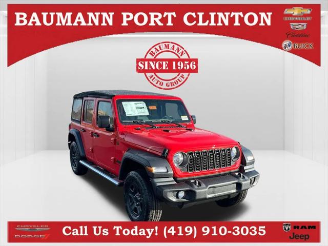 2024 Jeep Wrangler WRANGLER 4-DOOR SPORT