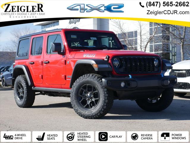 2024 Jeep Wrangler 4xe WRANGLER 4-DOOR WILLYS 4xe